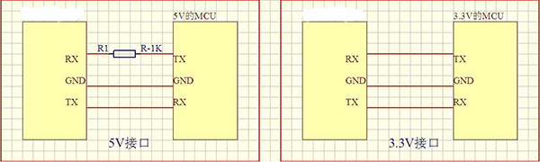 语音芯片单片机衔接参考图